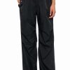 Pants * | Riley Wide Leg Parachute Pant Black