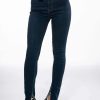 Denim * | Catch Me High Rise Skinny Jeans Dark Blue Denim