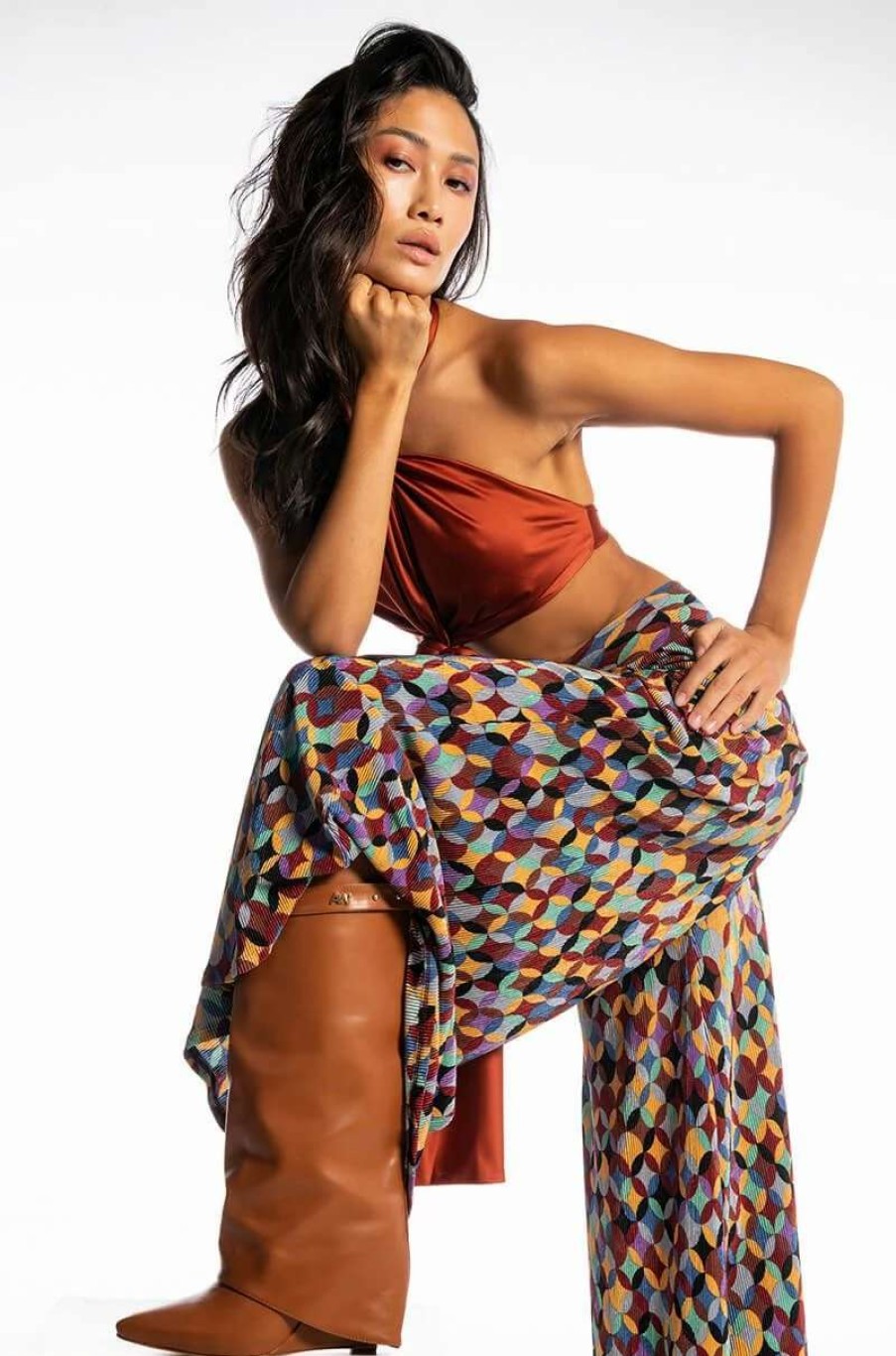 Two Piece Sets * | No Promises Palazzo Pants Multi