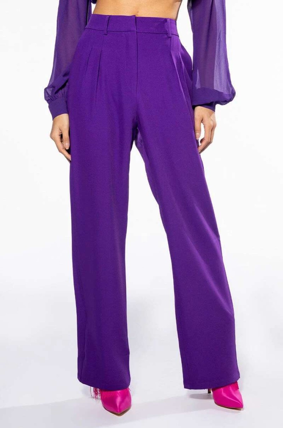 Two Piece Sets * | Rain Trouser Purple