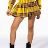 Two Piece Sets * | Homecoming Babe Pleated Mini Skirt Yellow Multi