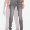 Denim * | Flex-Fit High Waisted Super Stretchy Skinny Jeans Black Grey