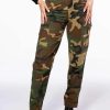 Pants * | Break The Rules Straight Leg Cargo Pant Camo