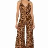 Rompers & Jumpsuits * | Makes Me Happy Jumpsuit Leopard