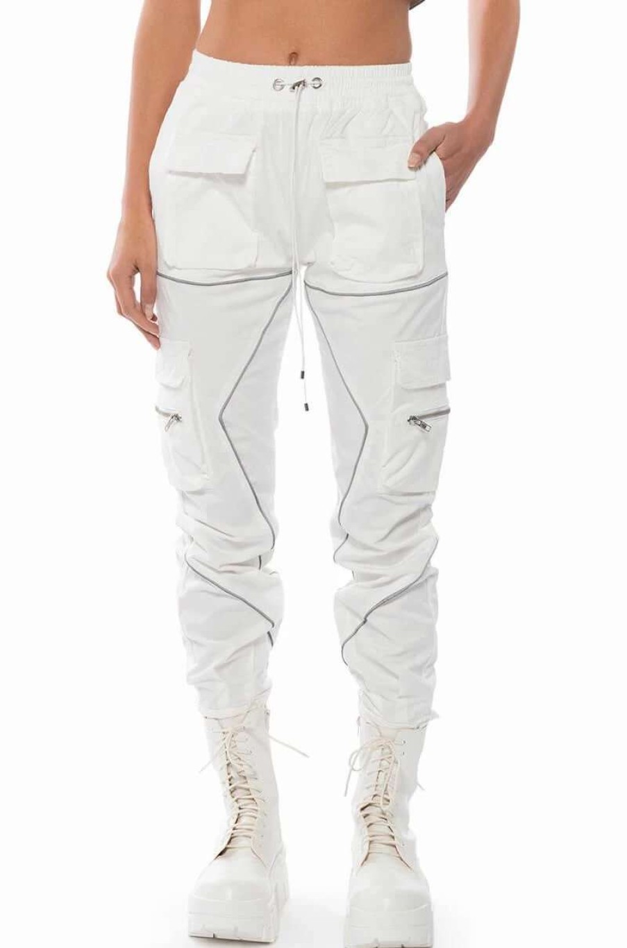 Pants * | Destination Cargo Pants Ivory