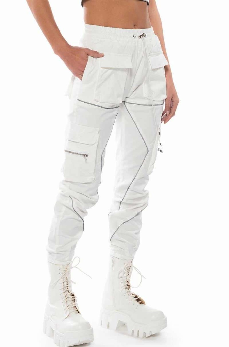 Pants * | Destination Cargo Pants Ivory