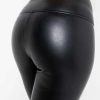 Pants * | Slim Thicc Faux Leather Leggings With 4 Way Stretch