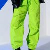 Pants * | Too Legit Wide Leg Cargo Pants Lime