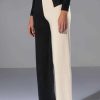 Pants * | Envy Me Colorblocked Knit Wide Leg Pant Black Multi