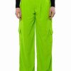 Pants * | Avril Textured Wide Leg Pant Lime