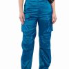 Pants * | Run It Up Stretch Cargo Pants Teal