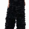 Pants * | Garden Of Eden Applique Pants In Black