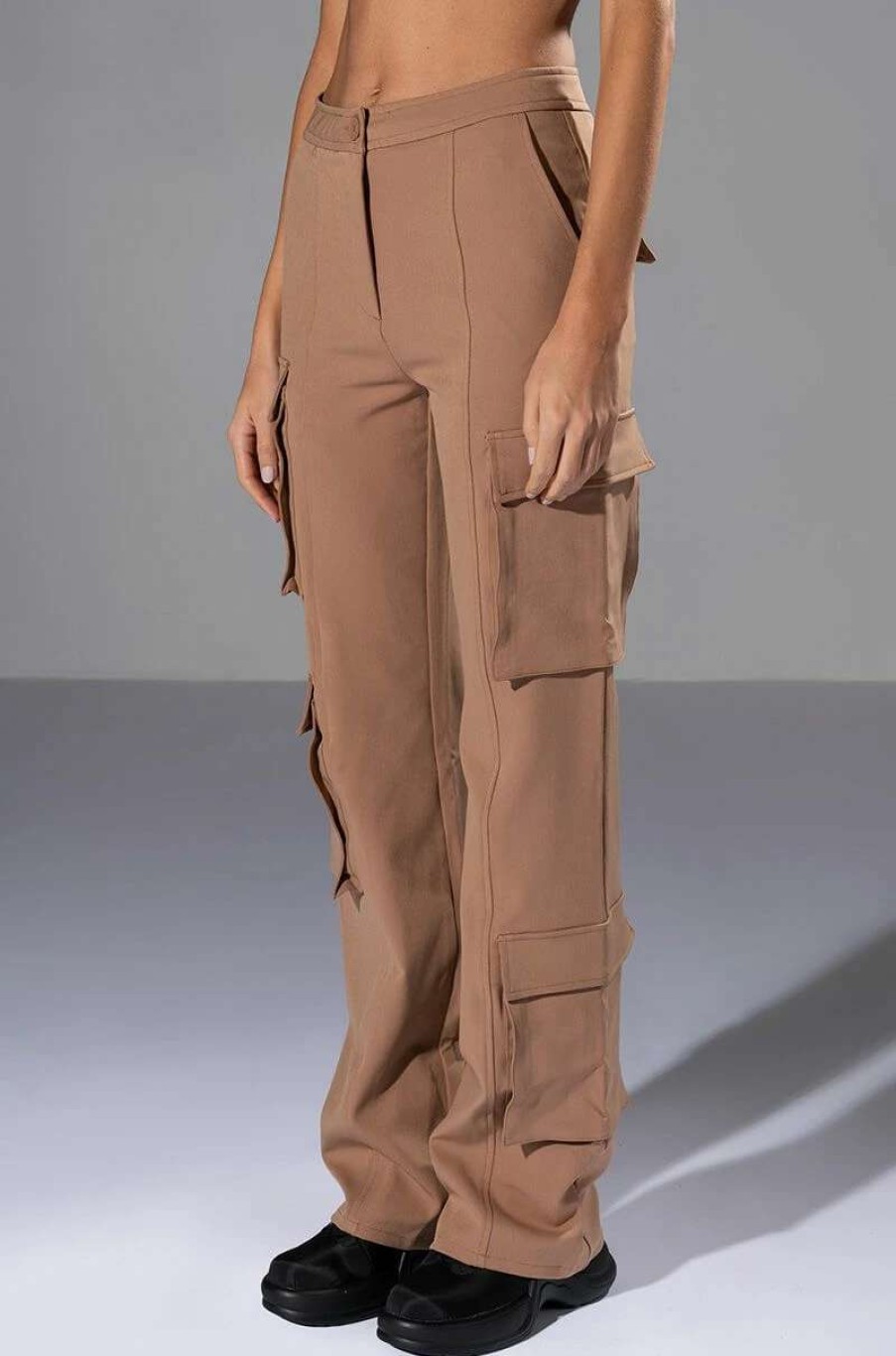 Pants * | Keep It Relaxed Cargo Trouser Taupe