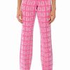 Pants * | Blown Away Wide Leg Knit Pant Pink