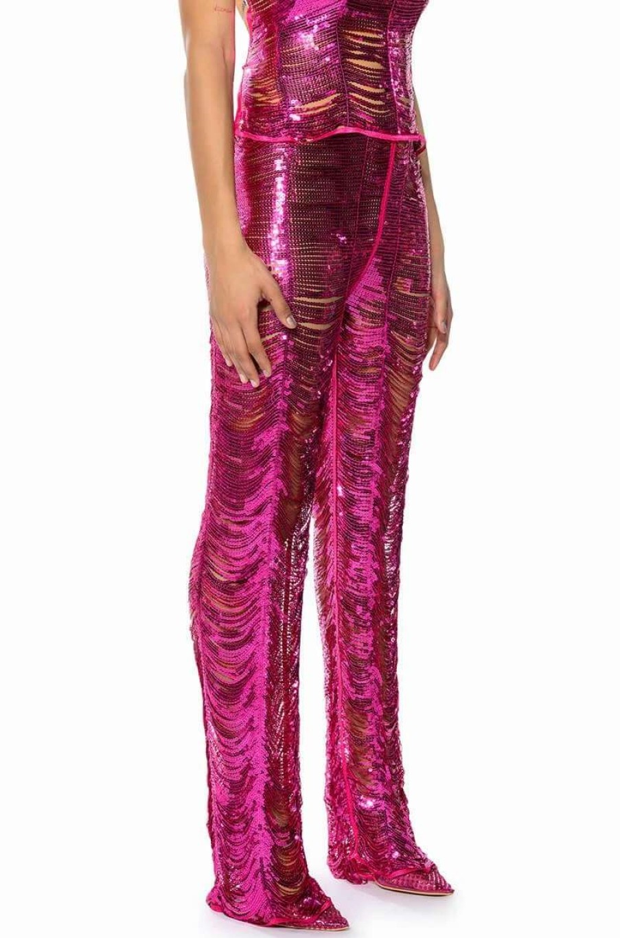 Pants * | Senorita Embellished Straight Leg Pant In