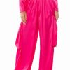 Pants * | Saucy Baggy Cargo Pants Pink