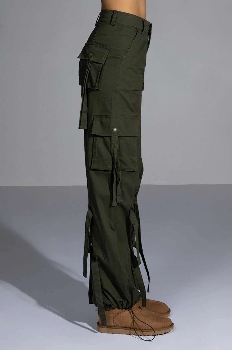 Pants * | It Is Back Cargo Pants Olive