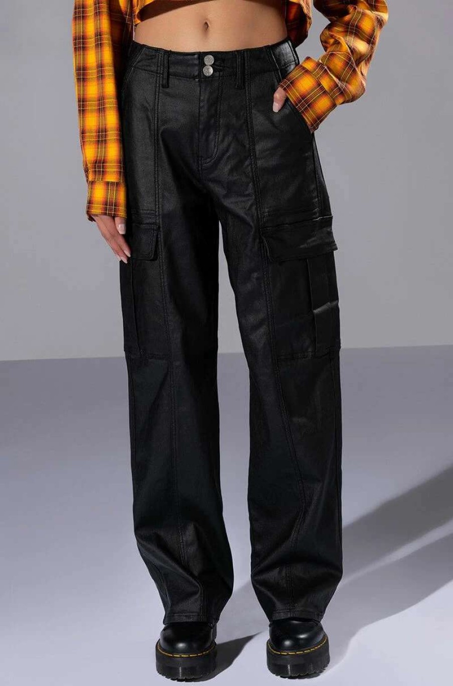 Pants * | Unforgettable Cargo Pant Black