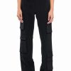 Pants * | So Scandalous Relaxed Cargo Trouser Black