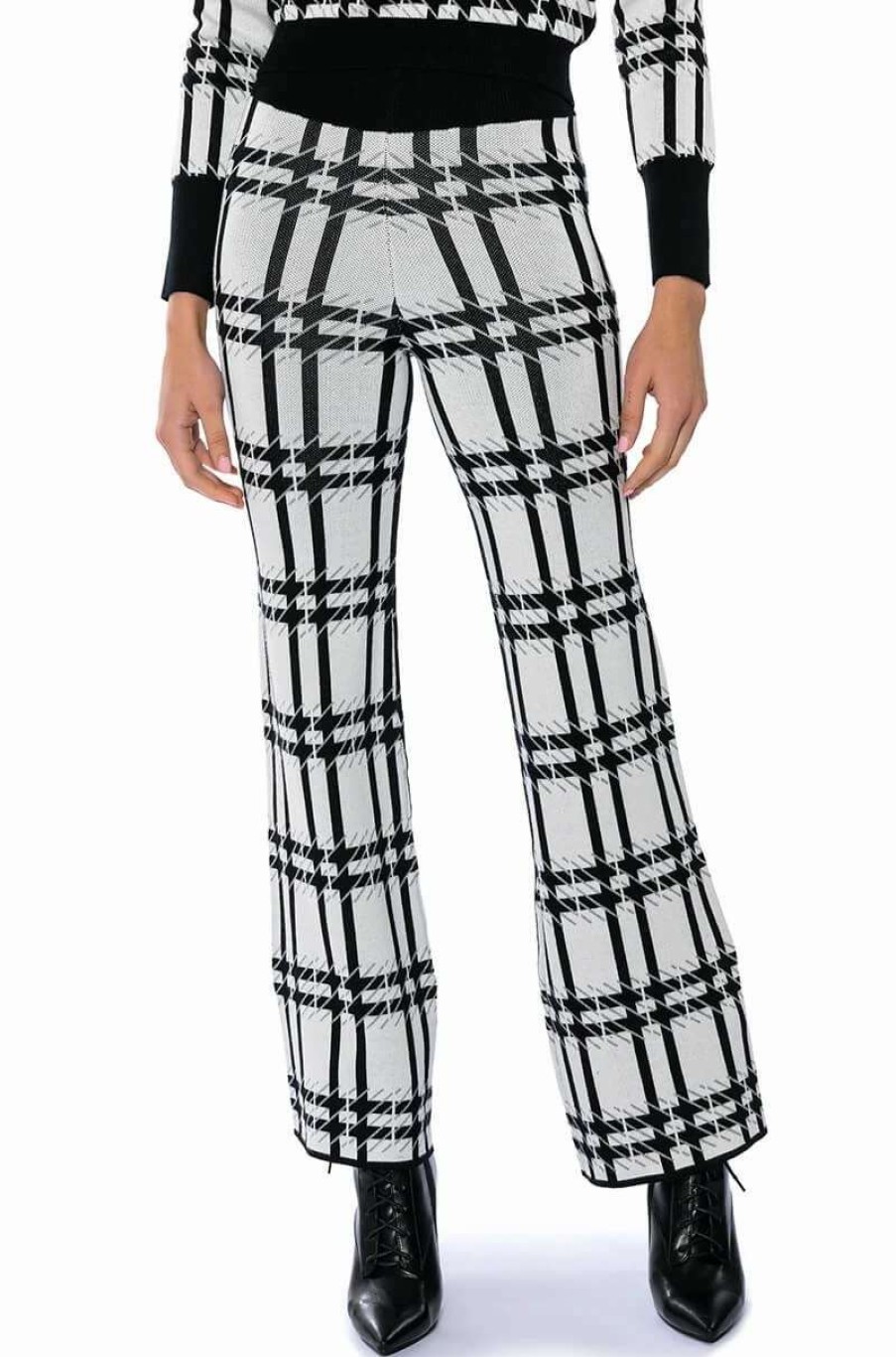 Pants * | Aspen Vacay Sweater Pant White Multi