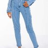 Denim * | Worth It High Waisted Skinny Jeans Light Blue