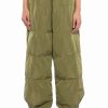 Pants * | Lorena Wide Leg Puffer Pant Olive