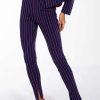 Two Piece Sets * | Sweet Like Sugar Pinstripe Skinny Pant Blue Multi