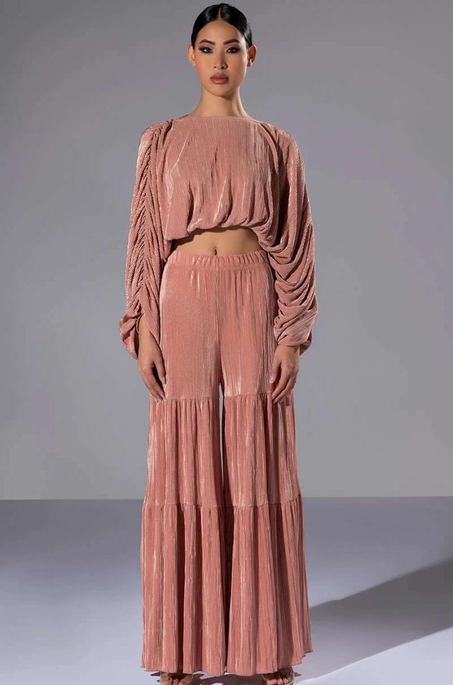 Pants * | Made You Wide Leg Pant Blush